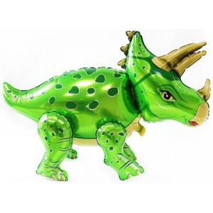 Динозавр Трицератопс, зеленый (Китай)