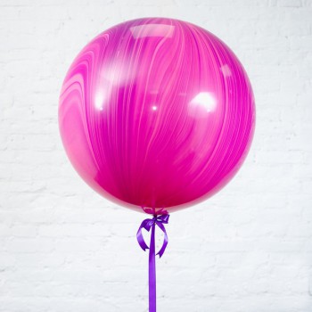 Большой шар Агат Pink Violet 75 см