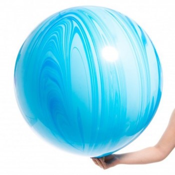 Большой шар Агат Blue 75 см